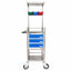 Mini Crash Cart Trolley With 4 Wheel