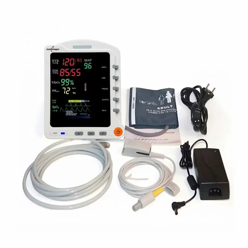 Medimages 80F Vital Sign Monitor | 4.3 inch TFT/LCD Display | Vital Sign Monitor