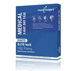 White Inkjet X-Ray Film | Size 8X10 | 100 Film For CT, MRI