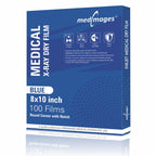 Blue Inkjet Xray Film | Size 8"×10" | Qty. 100 Films