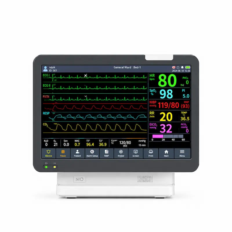 Contec Modular Patient Monitor TS-18 | 17.3 inch high-definition touch screen display