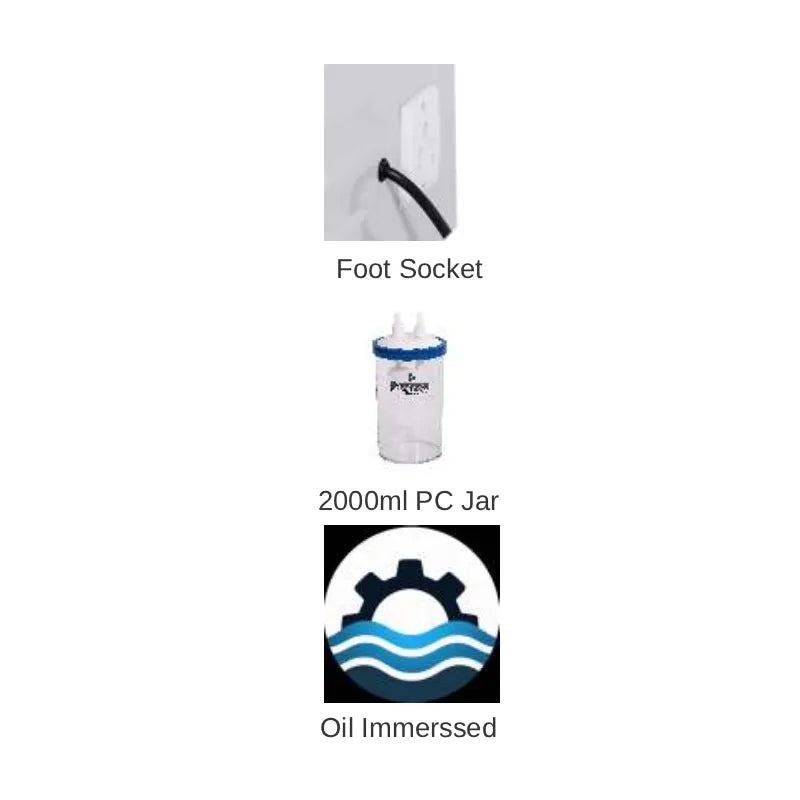 Trolly Suction Machine SWIFT-VAC 25 (PJ) (1/4HP) Secondary image
