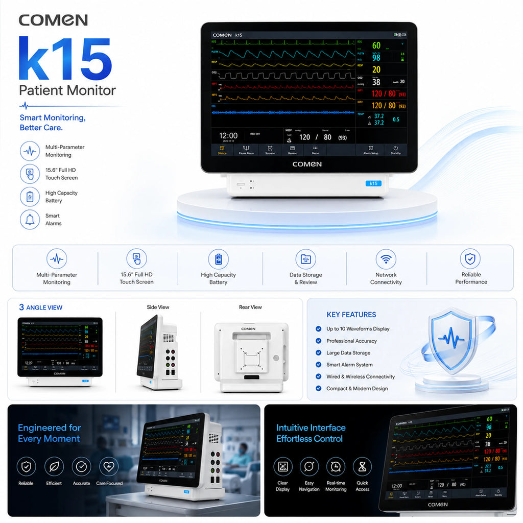 Comen 15 inch Touch Standard with KPM module (without Display) Patient Monitor - K15 Pro