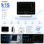 Comen 15 inch Touch Standard with KPM module (without Display) Patient Monitor - K15 Pro
