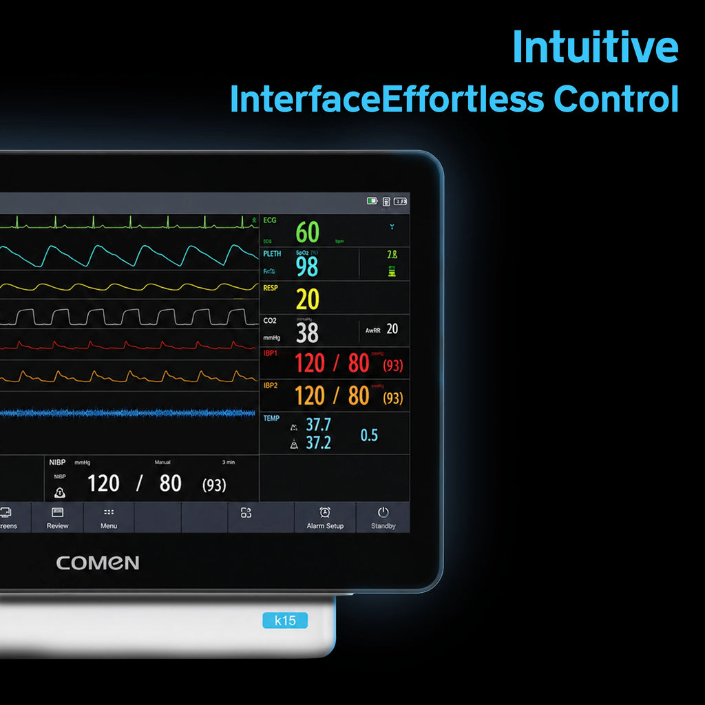 Comen 15 inch Touch Standard with KPM module (without Display) Patient Monitor - K15 Pro