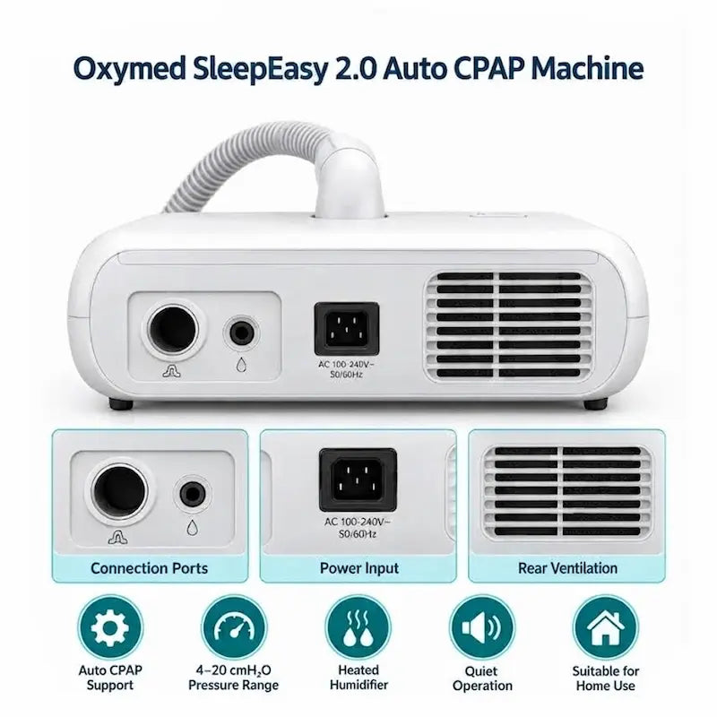 OxyMed SleepEasy 2.0 Auto CPAP Machine