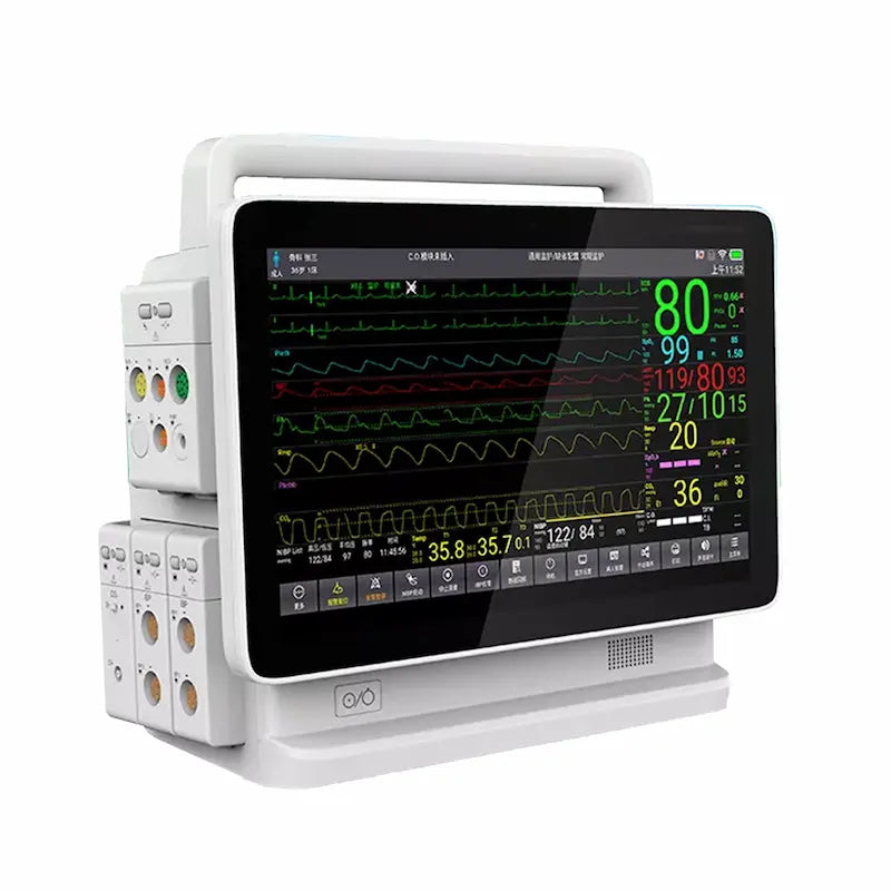 Contec Modular Patient Monitor TS-15 | 15.5 inch high-definition touch screen display