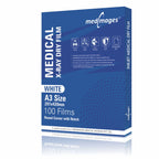 White Inkjet X-Ray Film | Size A3 | 100 Film For CT, MRI