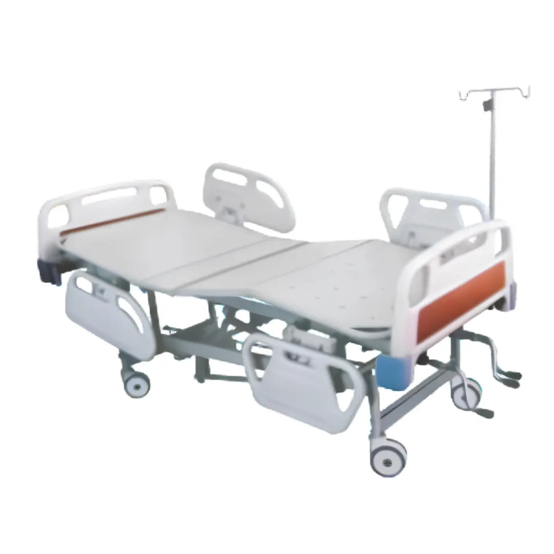 ICU Bed Mechanical  3 Key (ABS Panels & ABS Railing