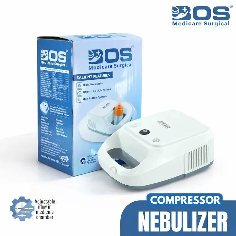 BOS NB-57 Compressor Nebulizer with Adjustable Flow