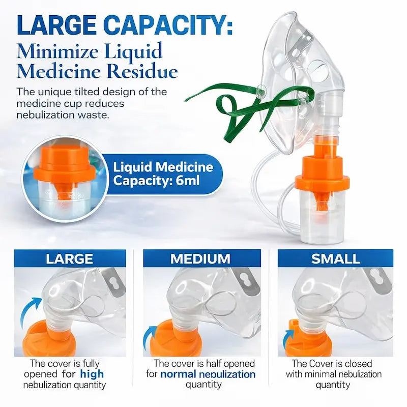 BOS NB-57 Compressor Nebulizer with Adjustable Flow