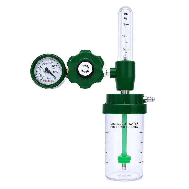 Flow Meter with Humidifier Bottle MSI-1226
