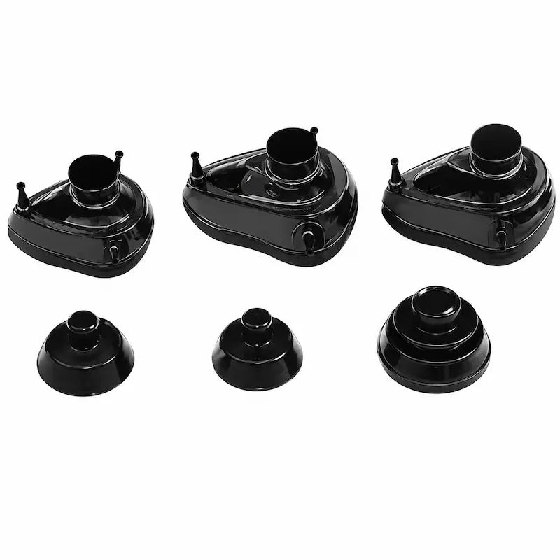 Black Rubber Face Mask Main image