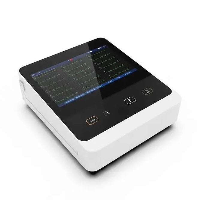 Zonecare ECG Machine 12 Channel E12 | 9” Touchscreen Display