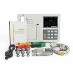 Technocare ECG Machine 3 Channel  TM-3E | 5.7 inch color touch-screen, both push-button and touch operation.