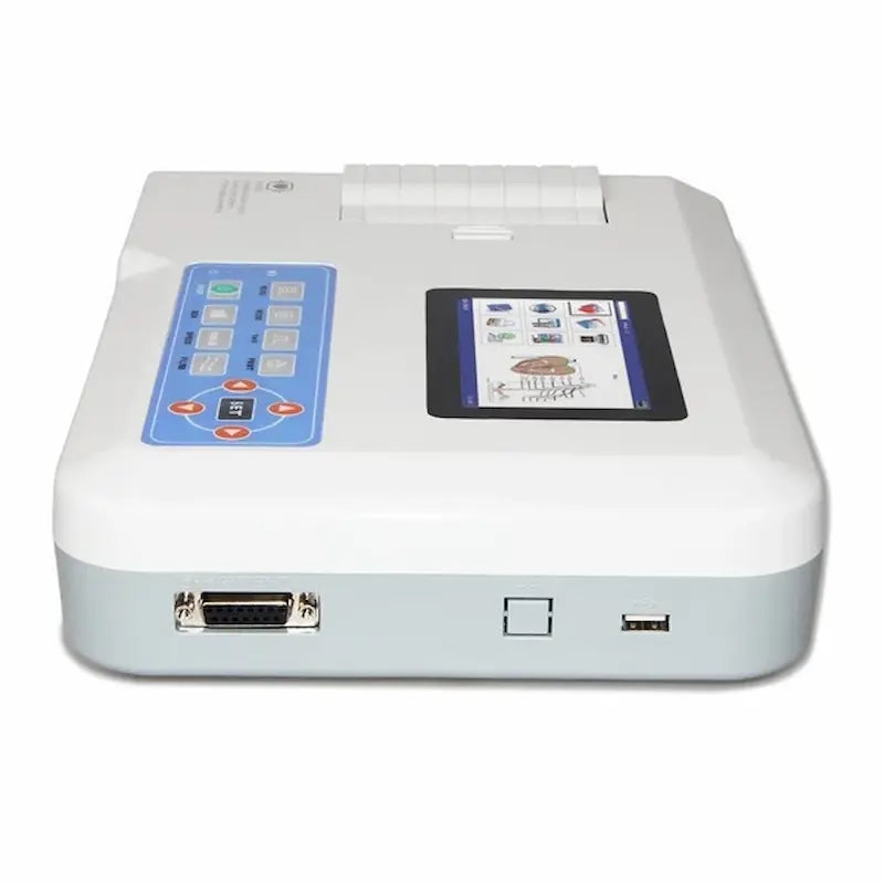 Contec ECG Machine 3 Channel CMS-300G | 3.5 inch LCD High Resolution Display