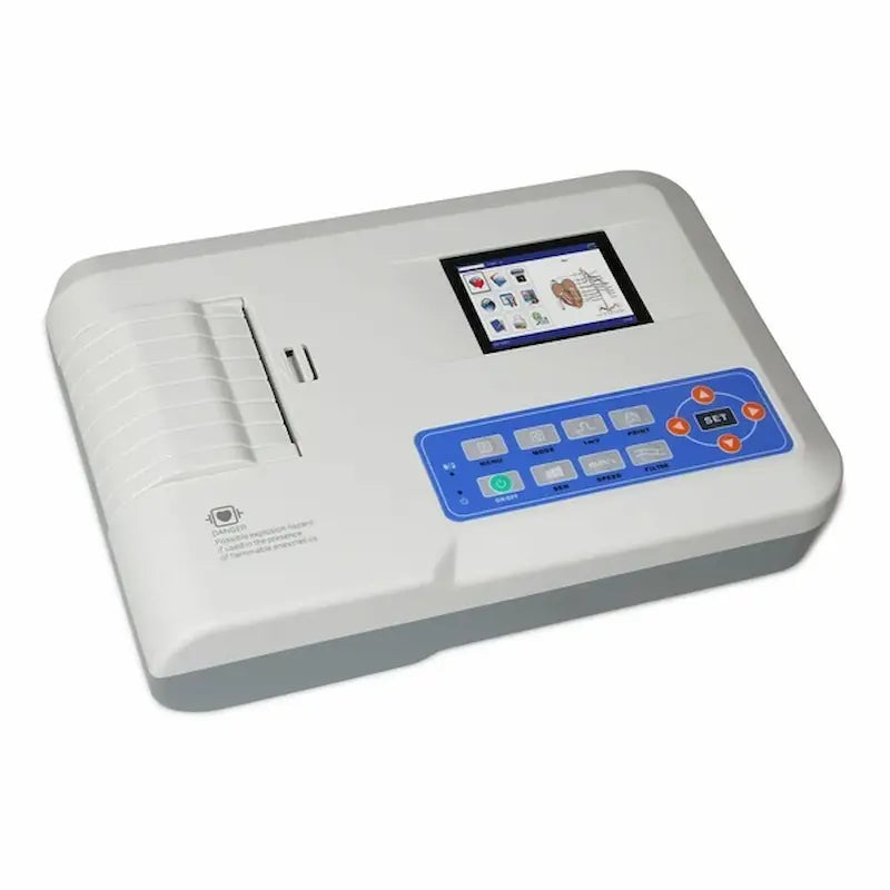 Contec ECG Machine 3 Channel CMS-300G | 3.5 inch LCD High Resolution Display Main image