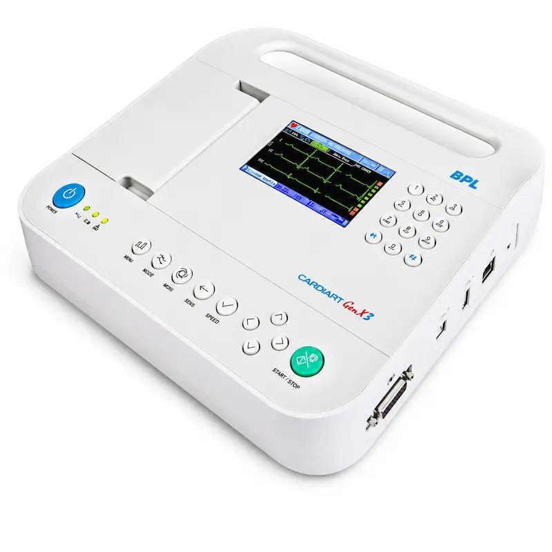 BPL Cardiart GenX3is Advanced 3 Channel ECG Machine