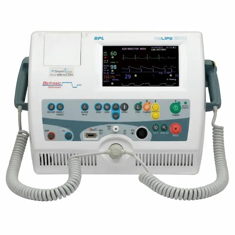 BPL Relife 900/AED/R Biphasic Defibrillator