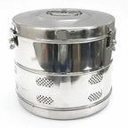 11 x 9 Inch Stainless Steel Dressing Drum