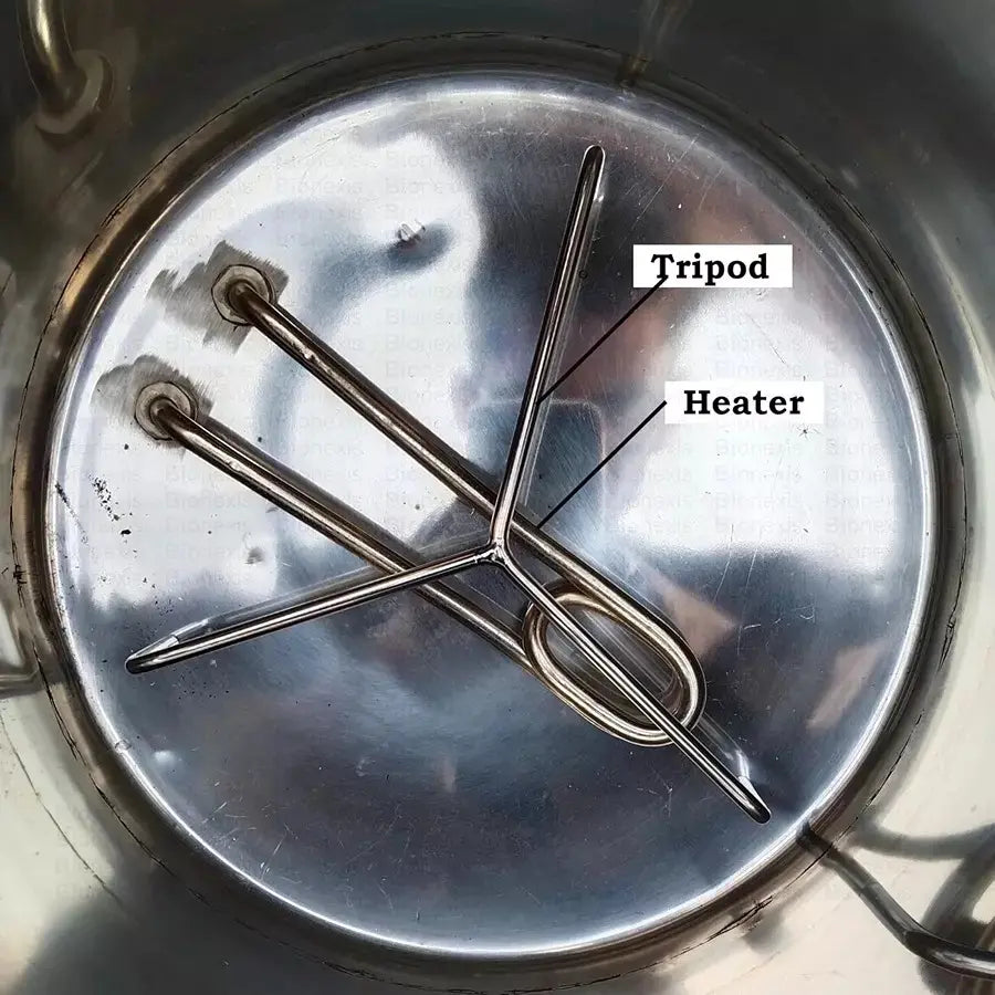 12x22 inch | Aluminium Vertical Autoclave Sterilizer Mirror Finish 15 to 20 PSI Secondary image