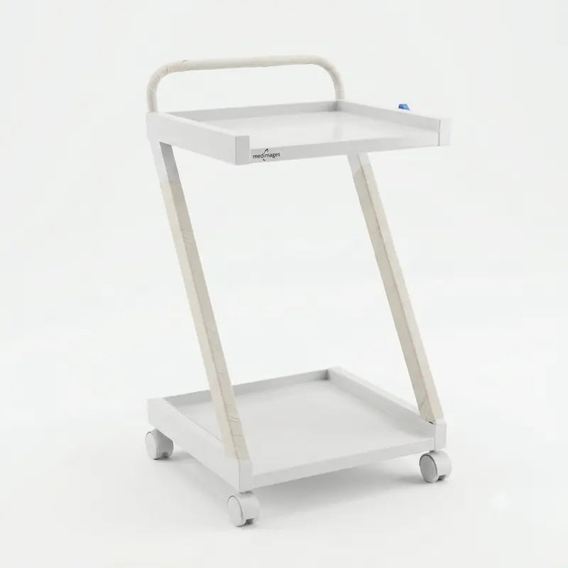 ECG Machine Trolley | 2 TRay Secondary image