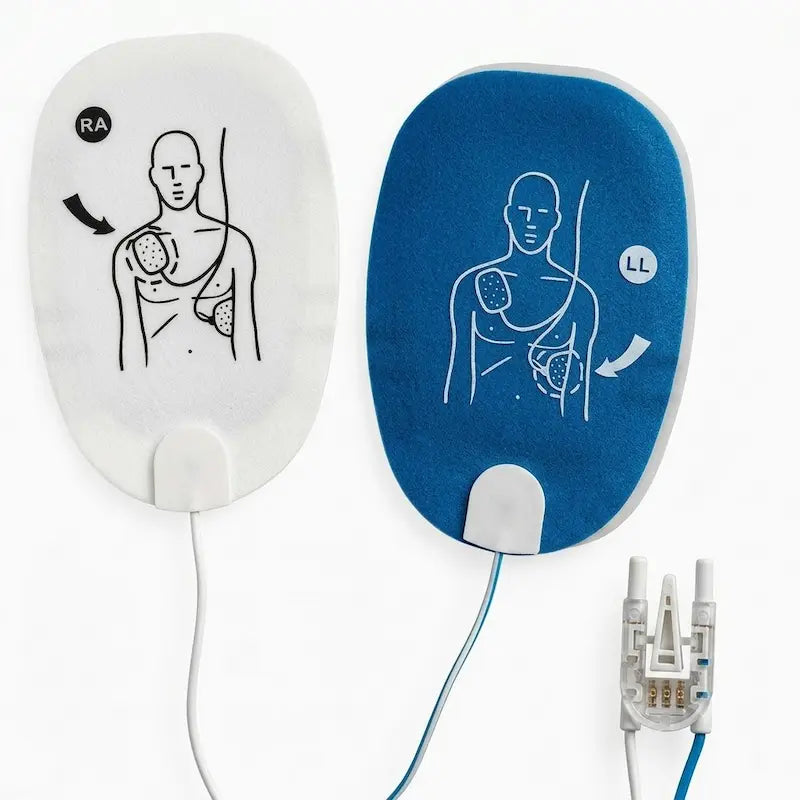 AED PADS COMPATIBLE WITH AED 7000 M&B | ELECTRODES Main image