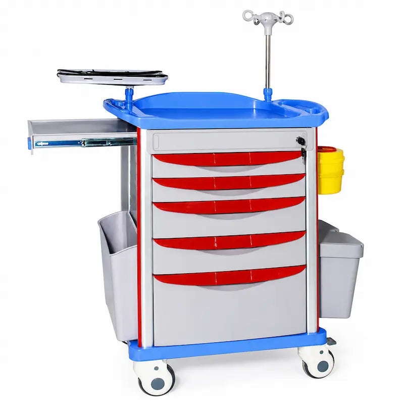 Abs Emergency Crash Cart Trolley Delux Main image