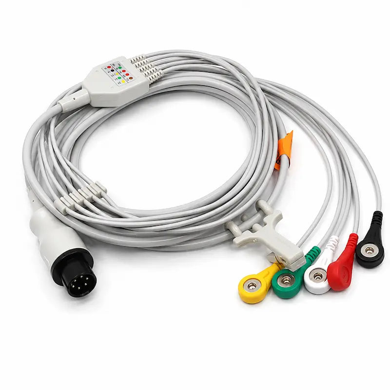 CONTEC ECG MACHINE PATIENT CABLE | FOR MONITOR Main image