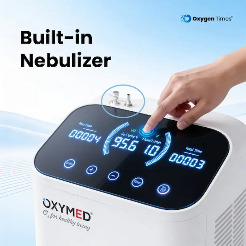 Oxymed Cure 5 LPM Oxygen Concentrator