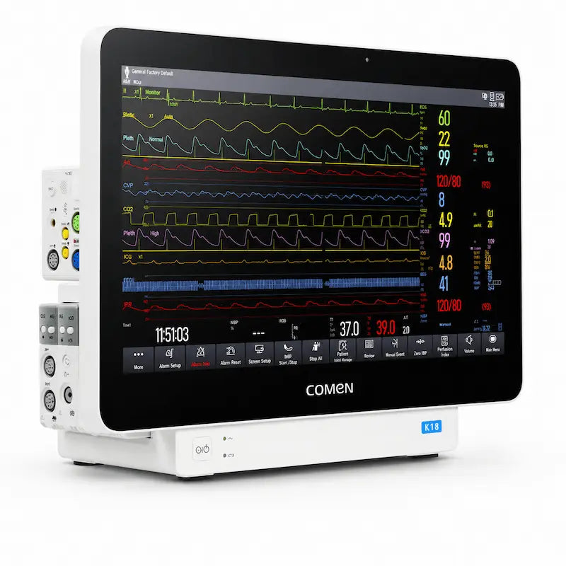 Comen 18 inch Touch Standard with KPM module (without Display) Patient Monitor - K18 Pro Secondary image