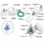 Silicone Resuscitator Model No. : MSI - 1001