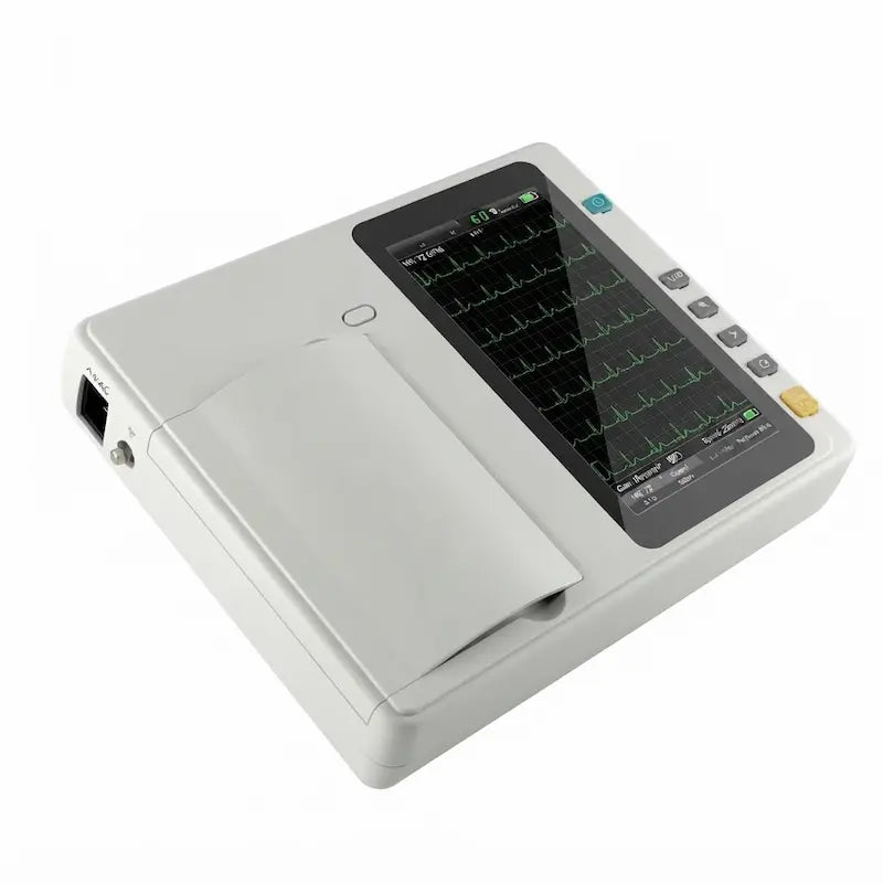 ECG Le-Medical 3 Channel-301 | 7-inch high resolution color touchscreen.